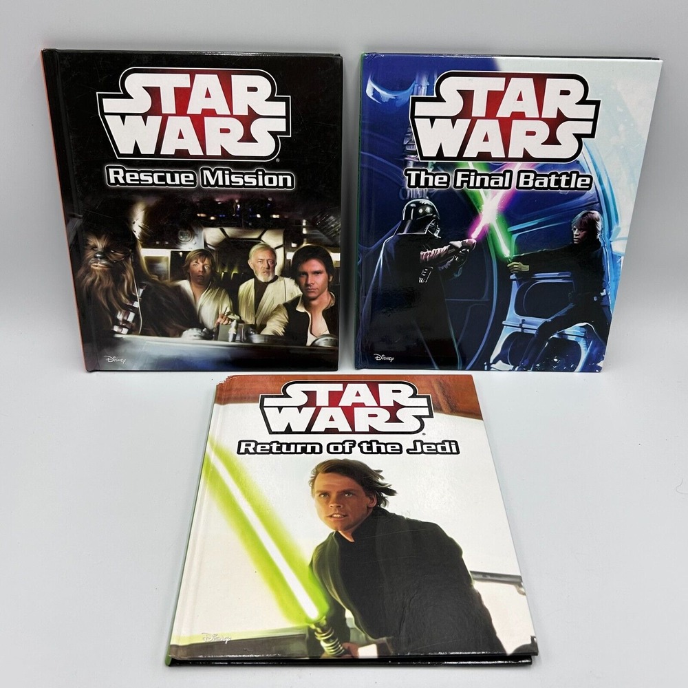 Star Wars x3 Me Reader Books: Rescue Mission, Return of the Jedi, Final Battle
